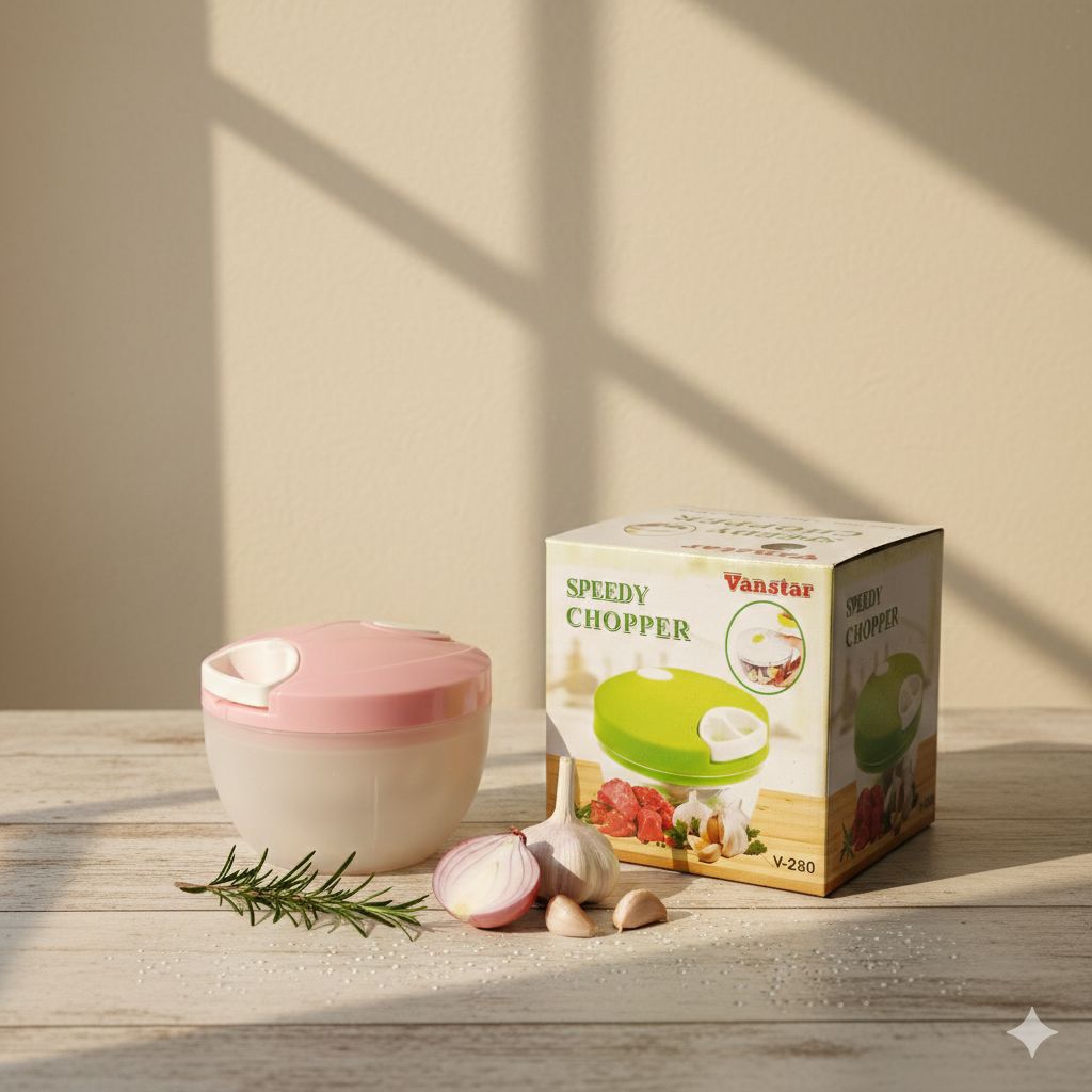 Blender Chopper Besar Manual/Penghalus Bumbu Dapur Praktis