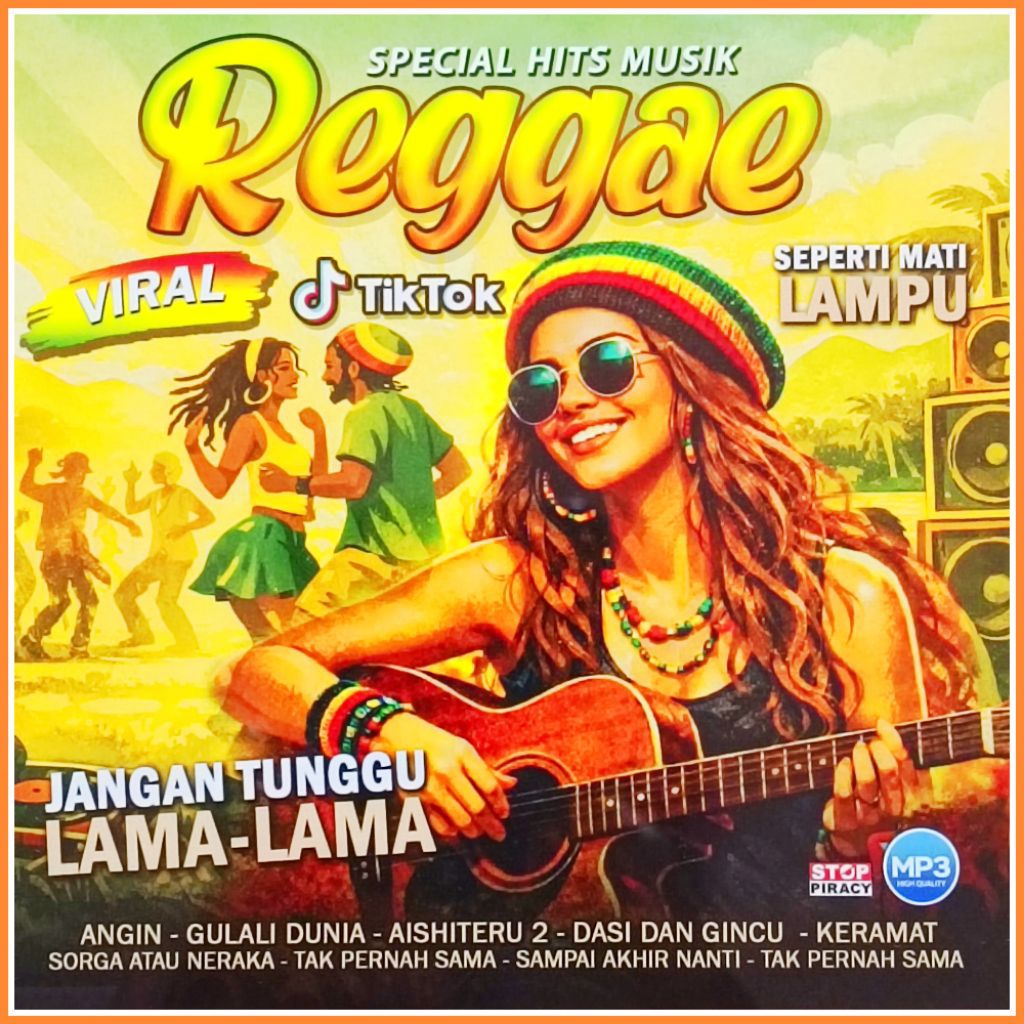 Kaset MP3 Audio Lagu Indo Reggae Campuran Album Pilihan Terbaru 2026