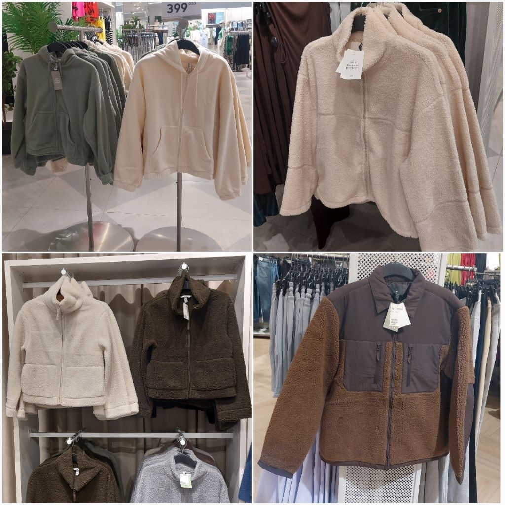 [SALE] JASTIP jaket bulu halus wanita H&M