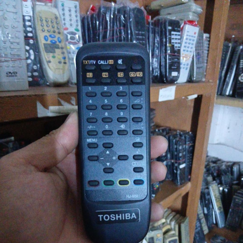 remot TV tabung toshiba