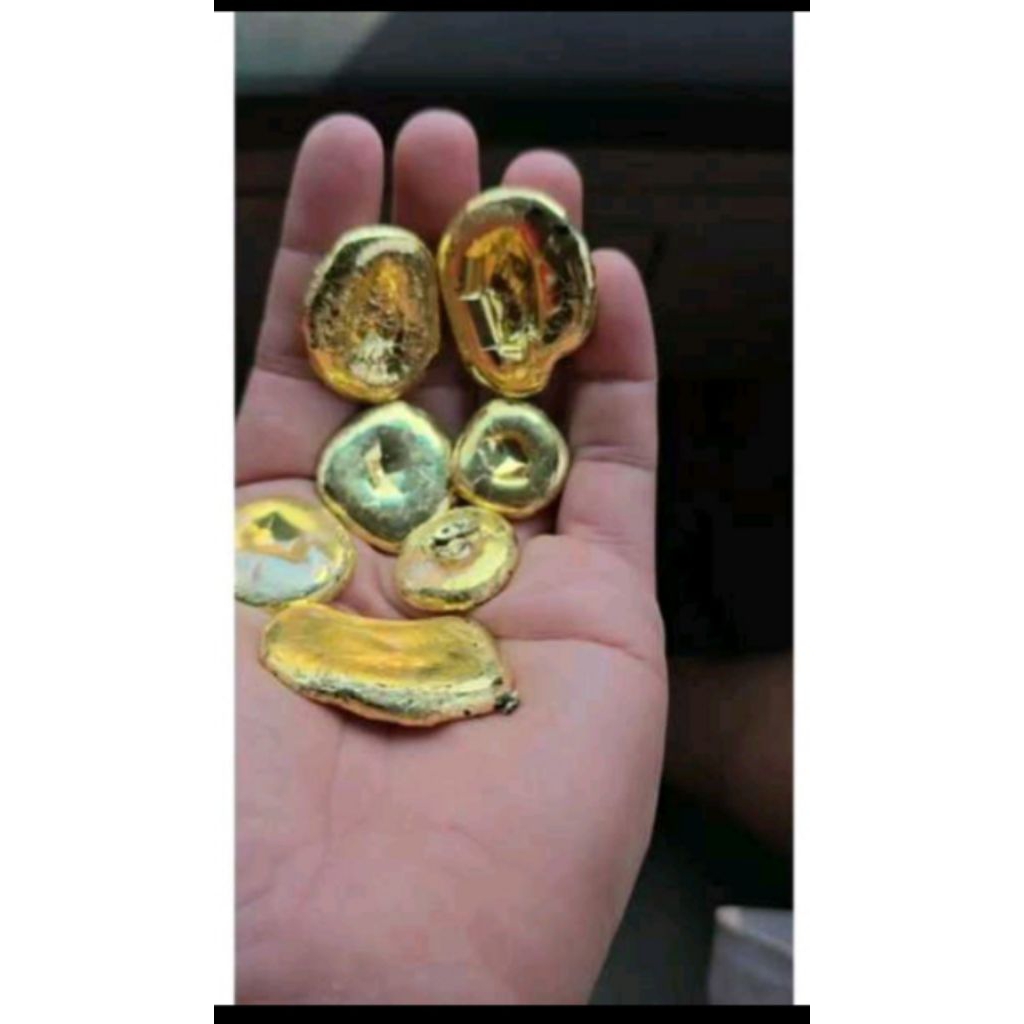 batangan logam emas berat 20 gram sudah cukiman bersih