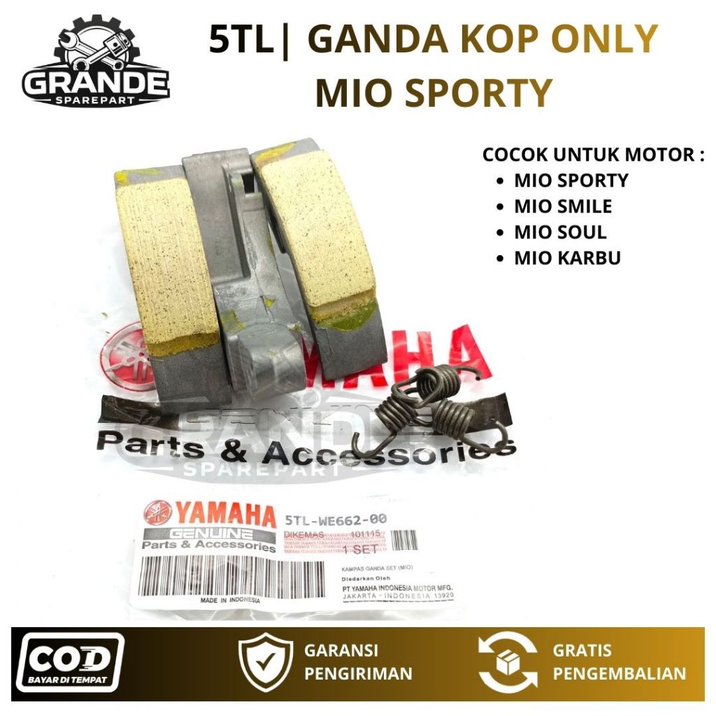 5TL KAMPAS GANDA MIO SMILE / GANDA KOP ONLY MIO SOUL / GANDA  MIO SMILE MOTOR YAMAHA MIO SPORTY / GA