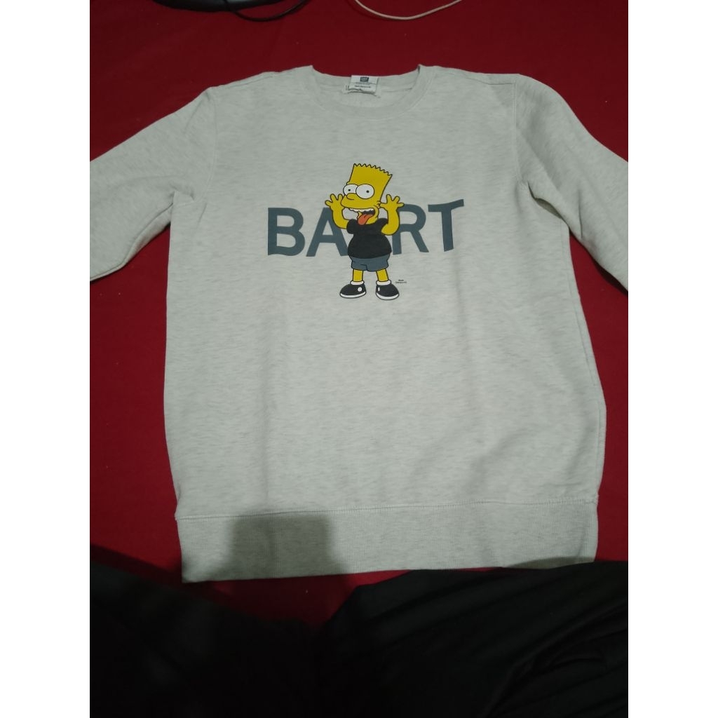 crewneck BART Simpson