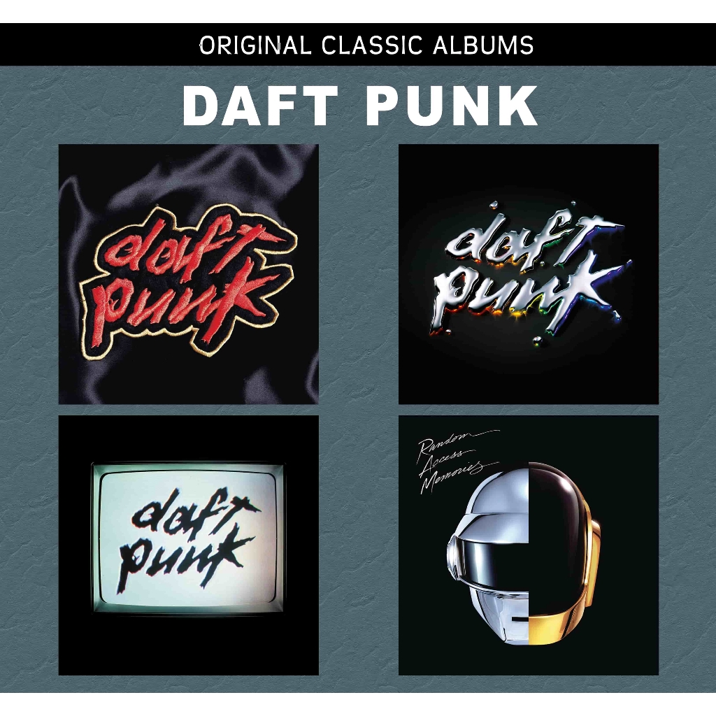 cd audio DAFT PUNK, Original Classic Albums - 4 cd * Lagu BARAT * K2HDPro, HD, Soundtrack Movies
