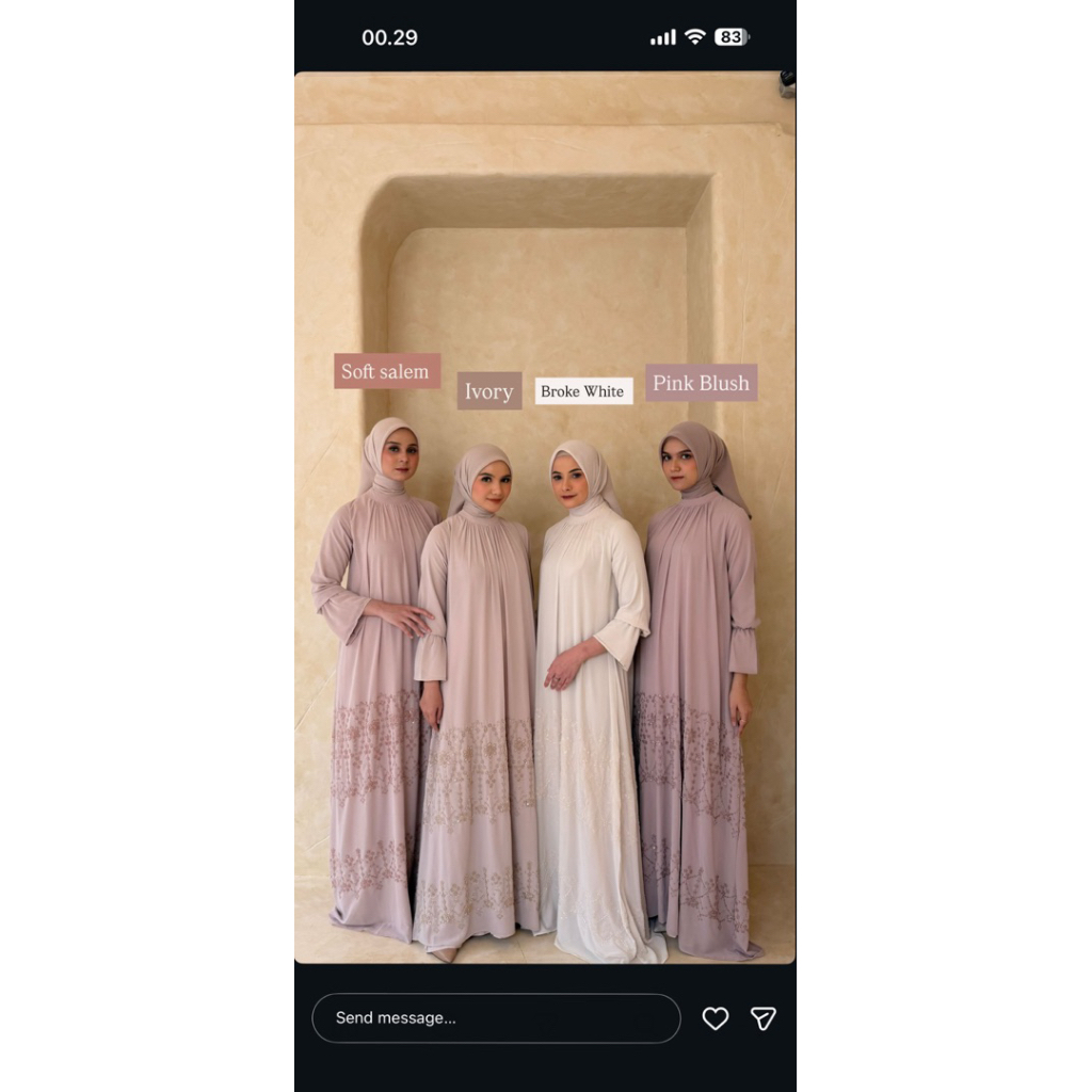 Azwa Abaya by Javina Official ORI