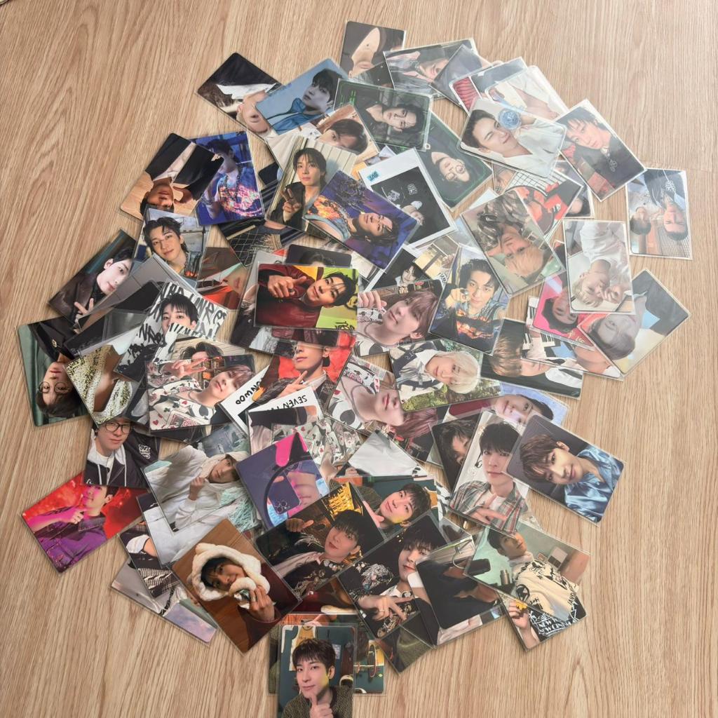 (READY STOCK) OFFICIAL Photocard SEVENTEEN Mingyu Wonwoo Jun Nanatour NanaBnB Dicon Minwon JxW In Th
