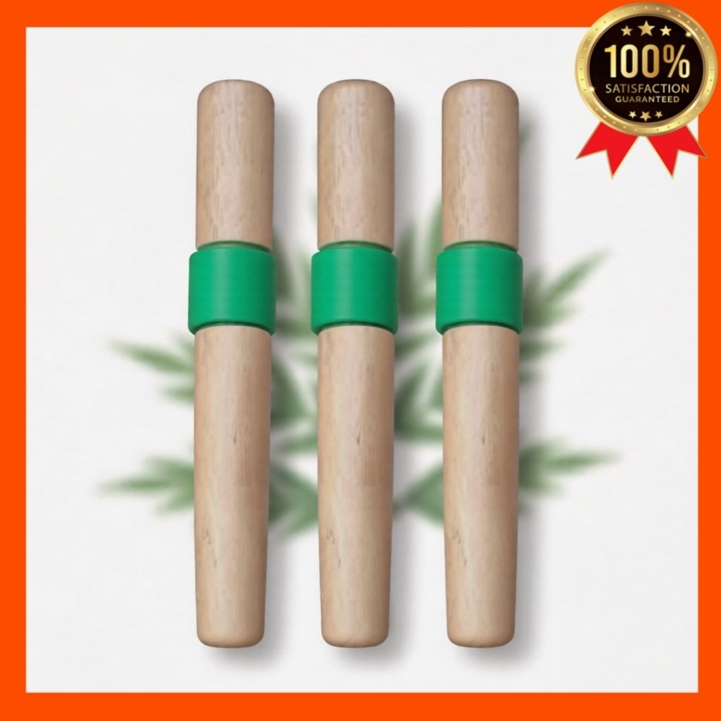 Klem Putar Dalam Otomatis Galah Egrek Sawit 3 Pcs / Galah Diameter 33 MM Ke 38 MMn