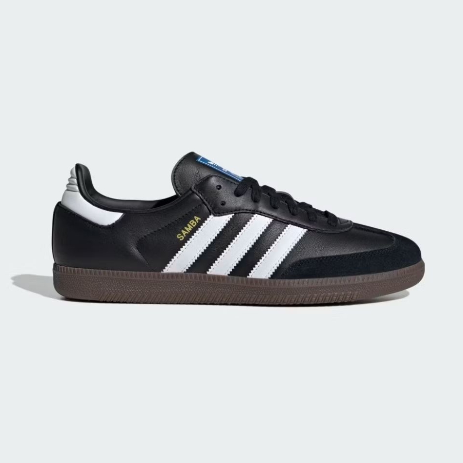 Sepatu Sneakers Casual Adidas Samba OG Unisex Authentic BNWB - Black White