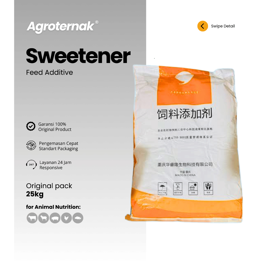 Sodium Saccharine 1kg SWEETENER Gula Sukrosa Pemanis Pakan Hewan Ternak