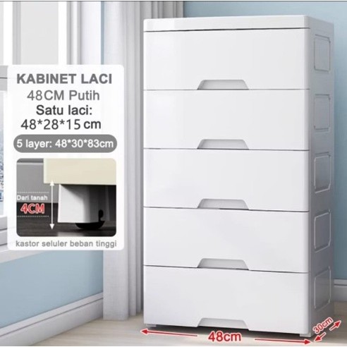 KABINET LACI PUTIH AESTHETIC