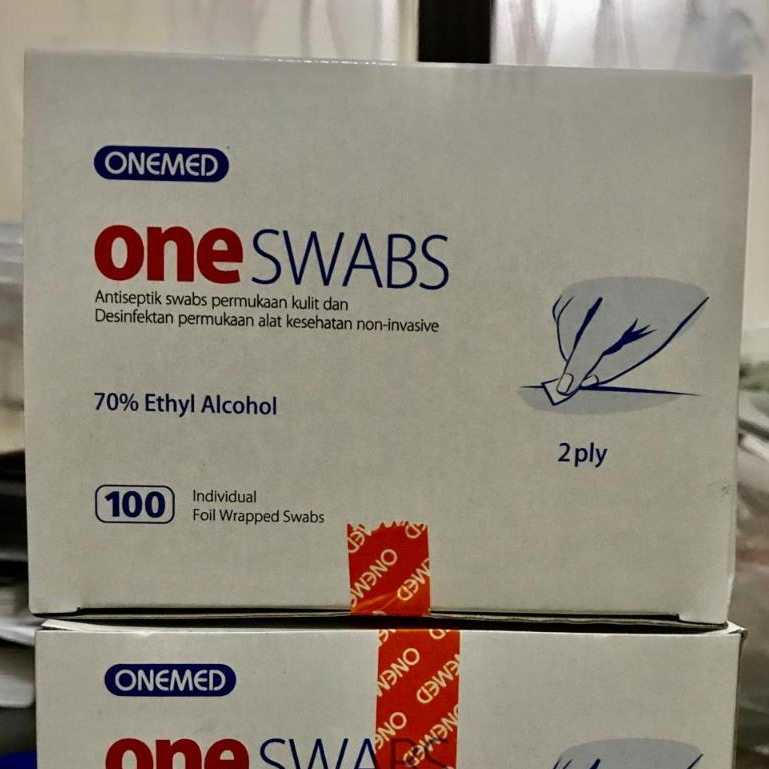 Alkohol Swab / Kapas Alkohol / Tissue Alkohol/ Oneswabs / One Swab Box