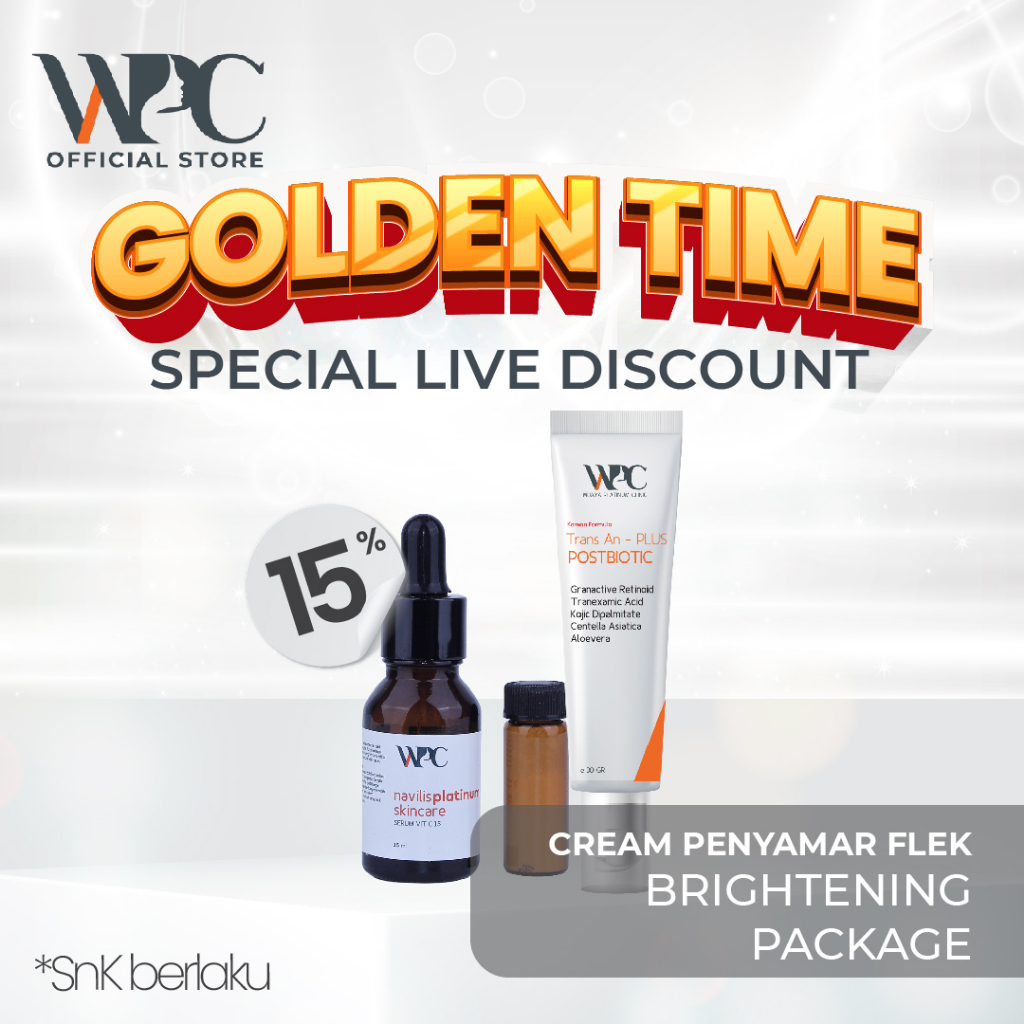 Cream Penyamar Flek - Wijaya Platinum Flek Series