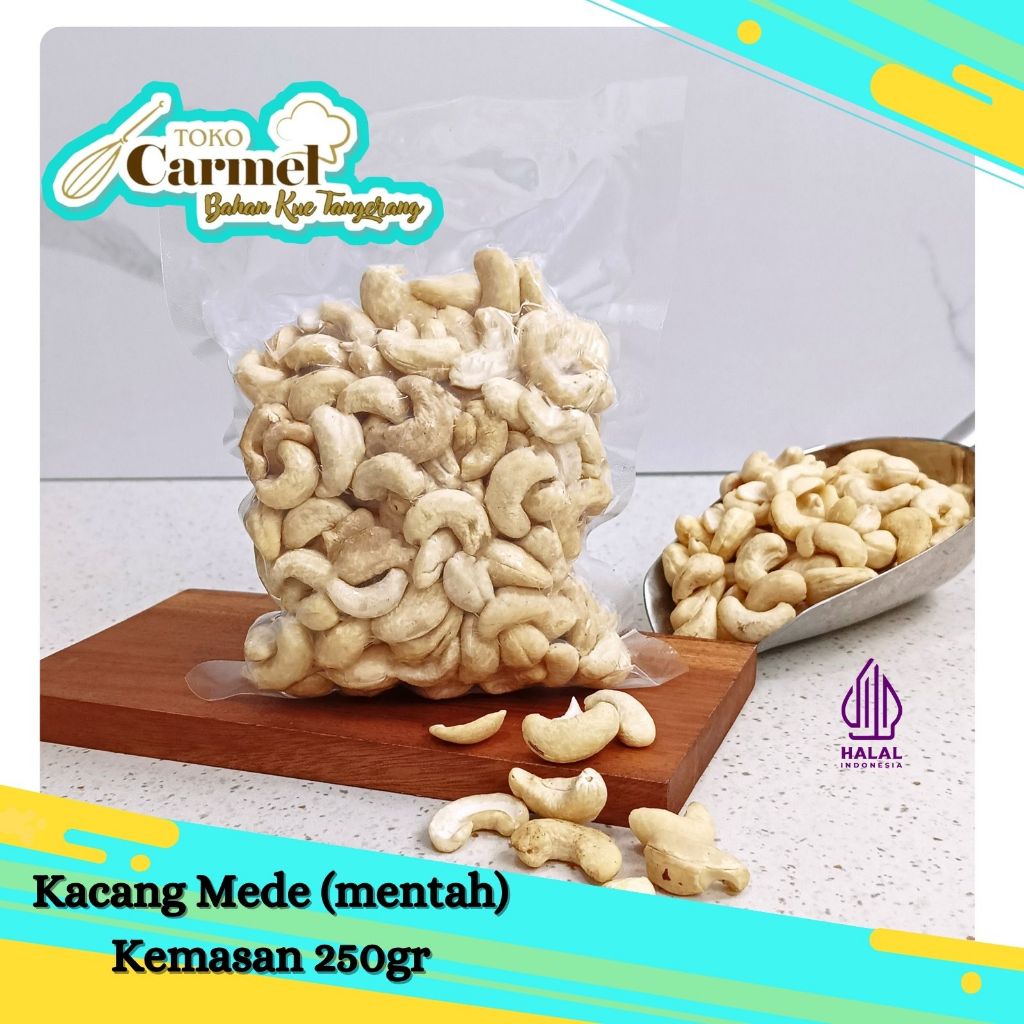 Kacang Mede Utuh 250gr
