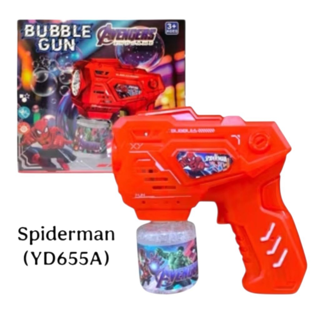 Mainan Anak Pistol Gelembung Bubble Gun Mainan Sabun Bubble Gun