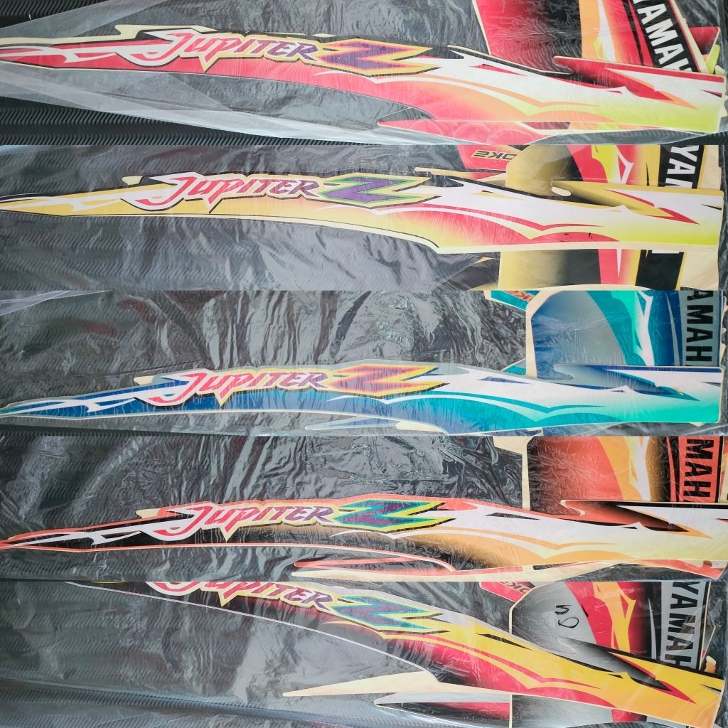 Striping Motor Yamaha Jupiter z 2004 ruji stiker jupiter z 2004