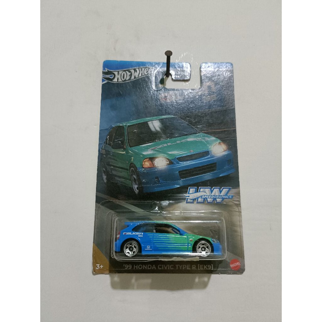 hotwheels Honda Civic ek9 falken