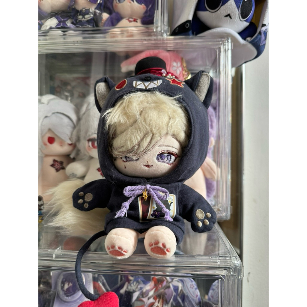 [CLOTHES ONLY] Lyney doll clothes for 20cm Genshin Impact plush baju boneka anime game