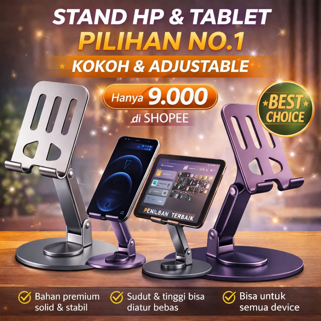 stand hp ringan - stand hp lipat termurah