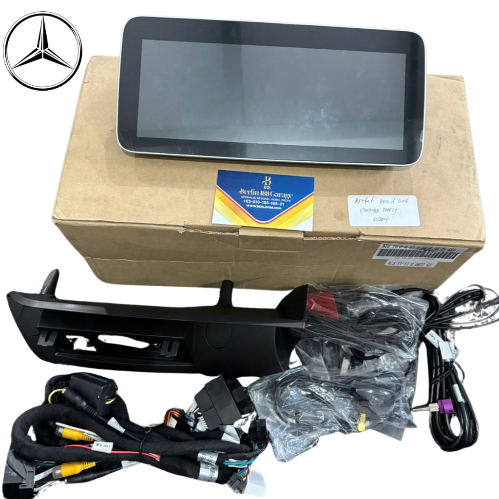 HEAD UNIT CARPLAY UNIVERSAL MERCEDES BENZ W204, W205, W212, W213