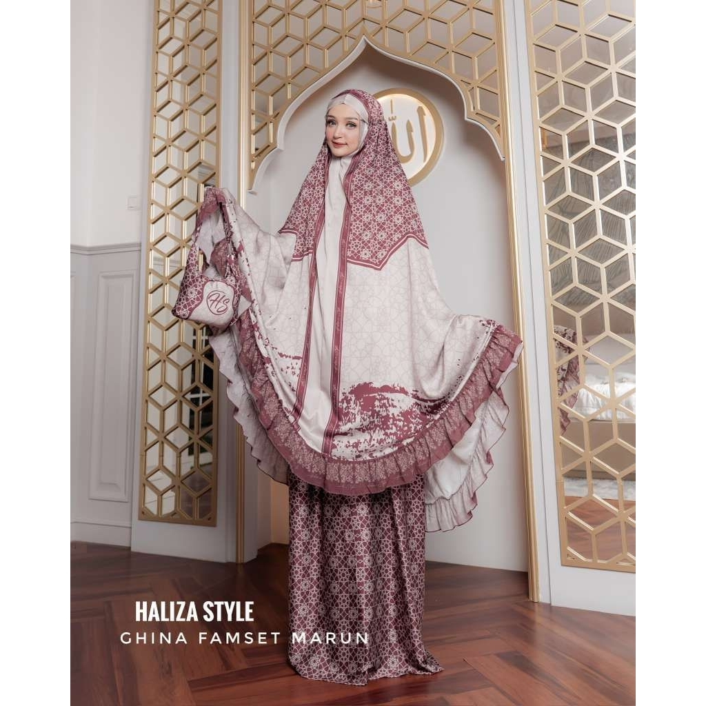 MUKENA GHINA BY HALIZA STYLE