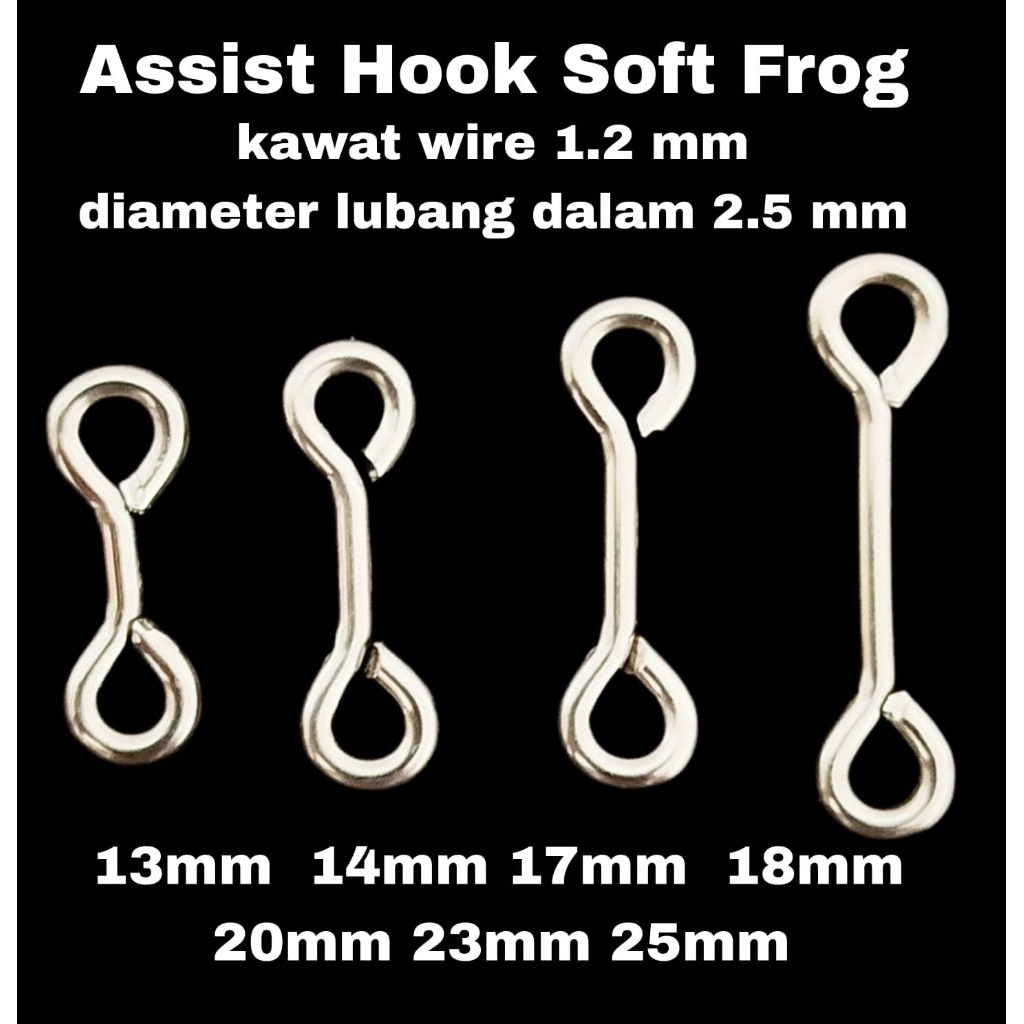 Kawat Assist hook Soft frog
