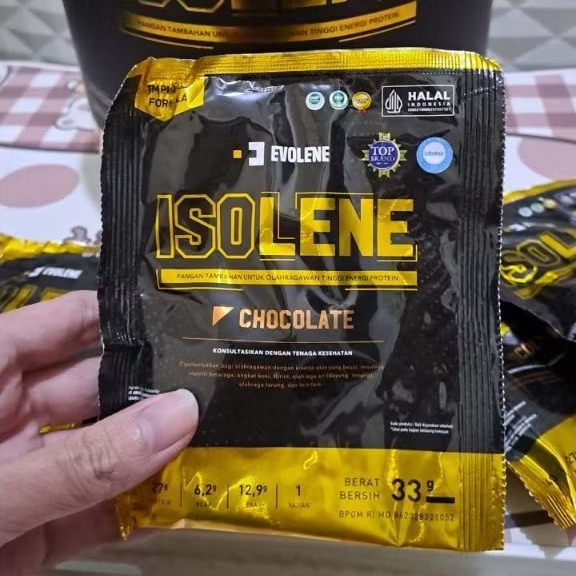 Isolene 1 Saset Isolene Sachet Eceran Tinggi Protein Isolate