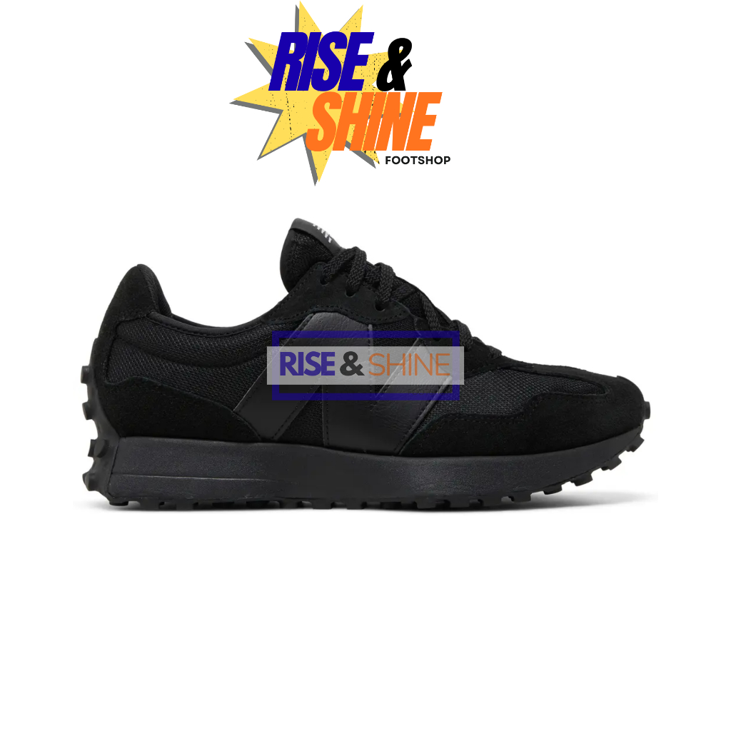 Sepatu NB 327 Triple Black