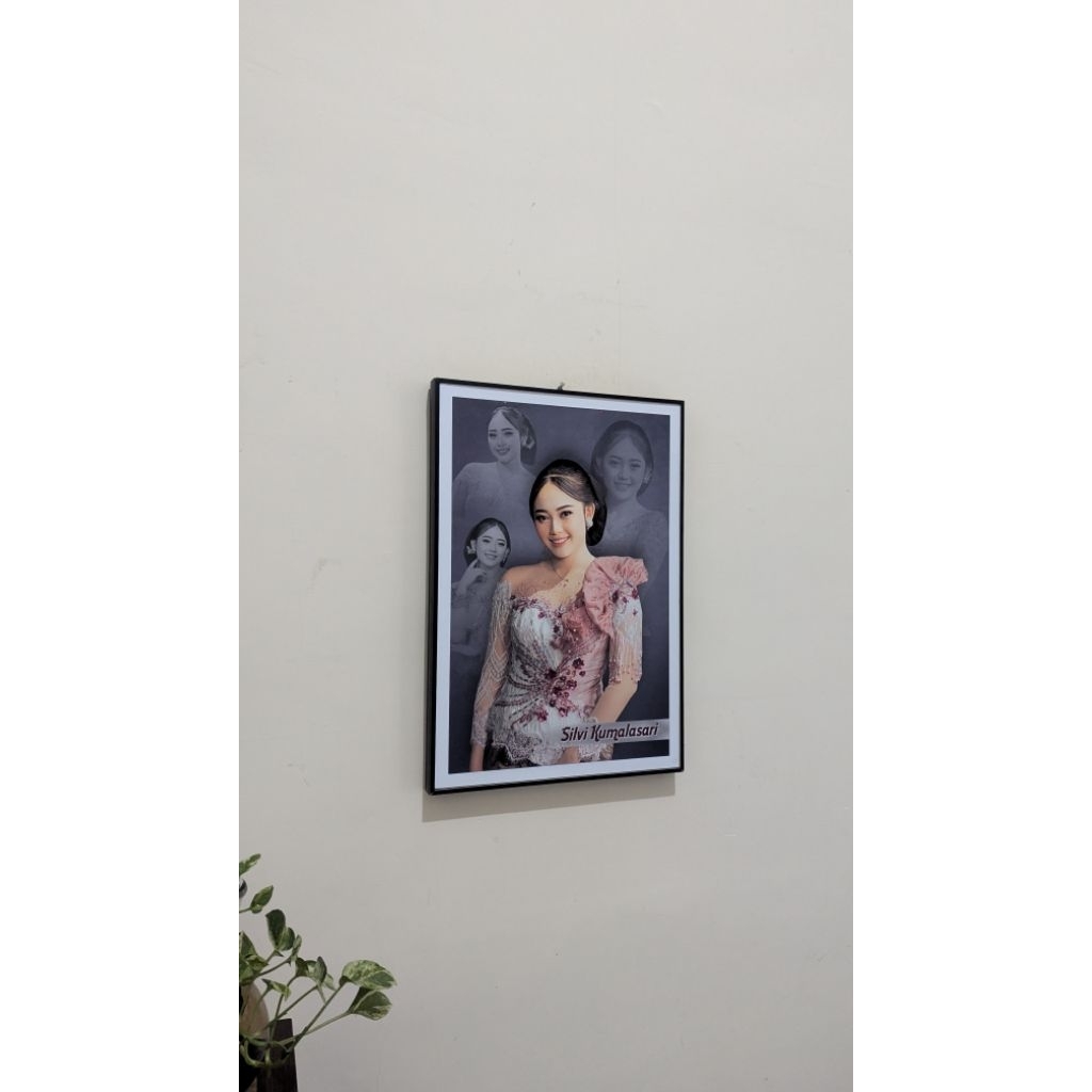 CETAK FOTO TANPA PIGORA || FRAME BLOCK || PAPAN MDF 6mm || Wall Decor Custom [30*45]