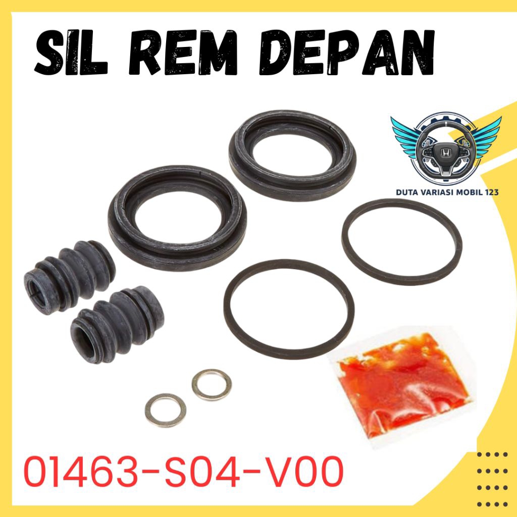 Sil Seal Kaliper Caliper Rem Depan Civic Ferio 1996 1997 1998 1999 2000