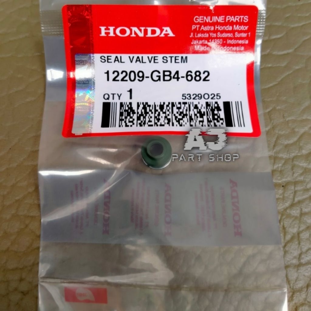 Seal Valve Stem Seal Klep BeAT FI Vario 125 eSP Original AHM 12209GB4682