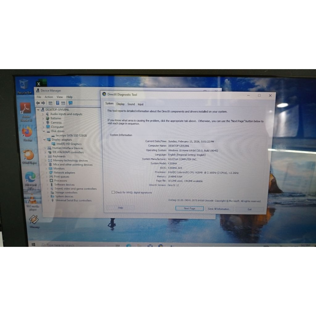[PROMO RAMADHAN] Notebook ASUS X200M Intel Celeron N2840 2GB SSD 128GB