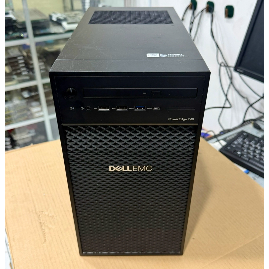 Server Dell EMC PowerEdge T40 Server Tower Xeon E 2224G RAM 16GB HD 1TB