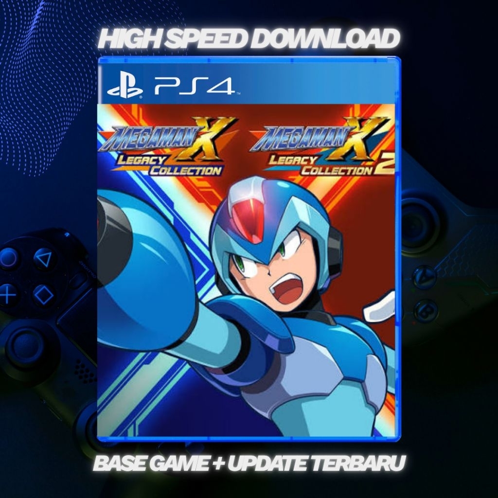 Megaman X Legacy Collection 1 & 2 – Game PS4 HEN Digital (Format PKG) | Full Version
