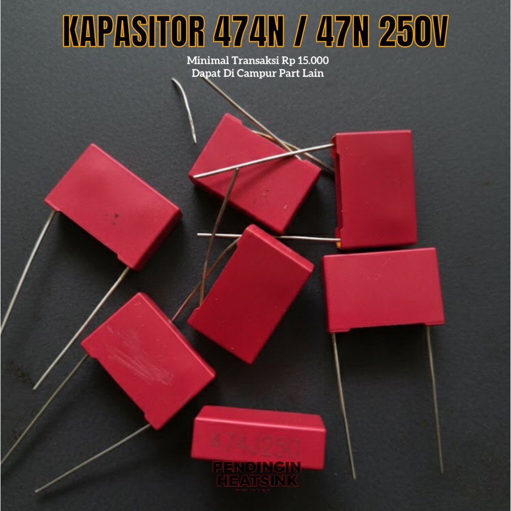 Kapasitor 474N / 47N 250V 474J250
