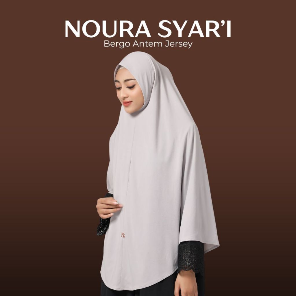 Raina Signature - Noura Jersey Bergo Instant Syar'i