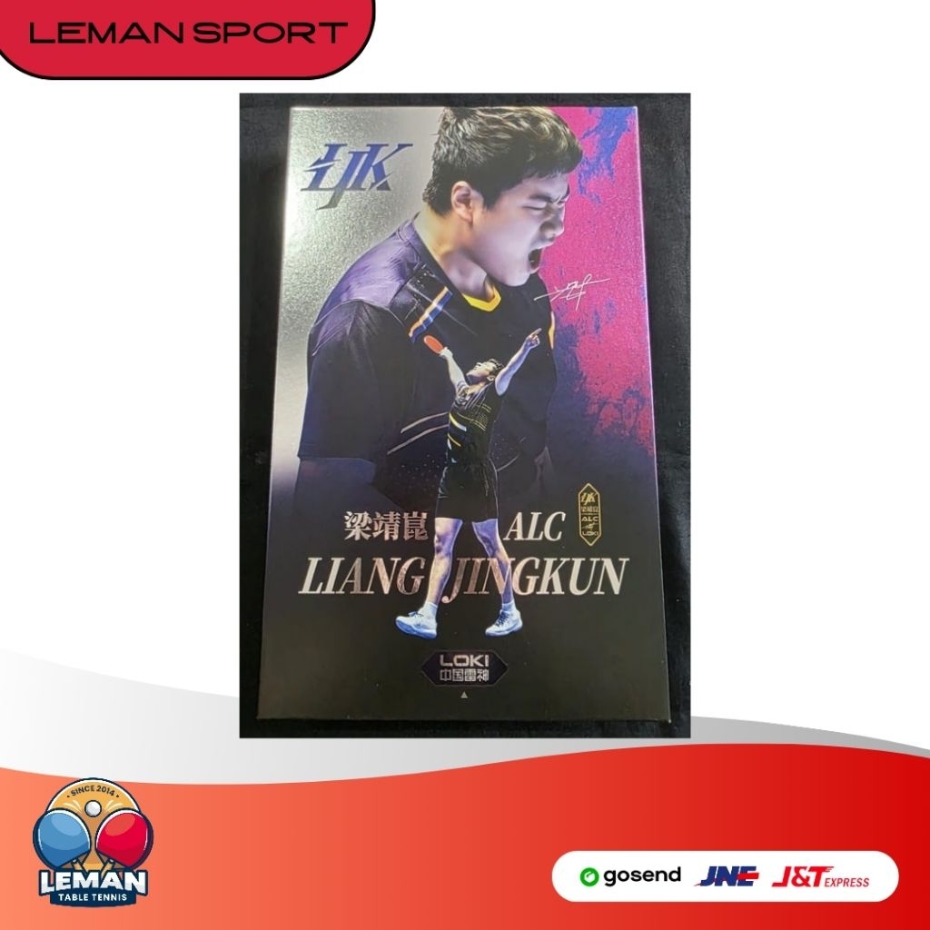 Kayu Bet LOKI Liang Jingkun ALC dan ADC handle FL / Bet Pingpong Tenis Meja