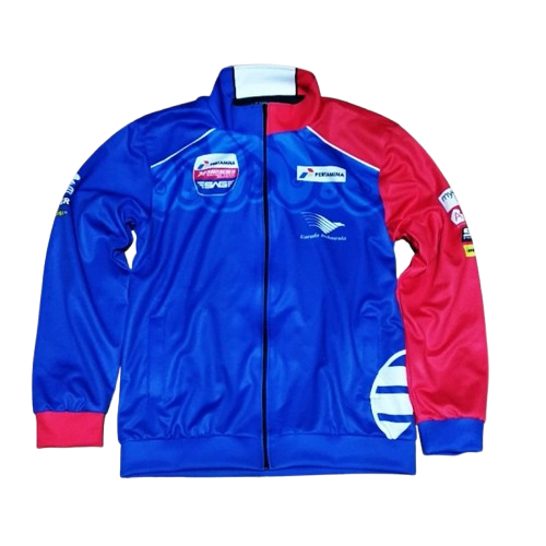 JAKET PERTAMINA MANDALIKA RACING TEAM MOTO GP KAOS MANDALIKA PREMIUM UNISEKS