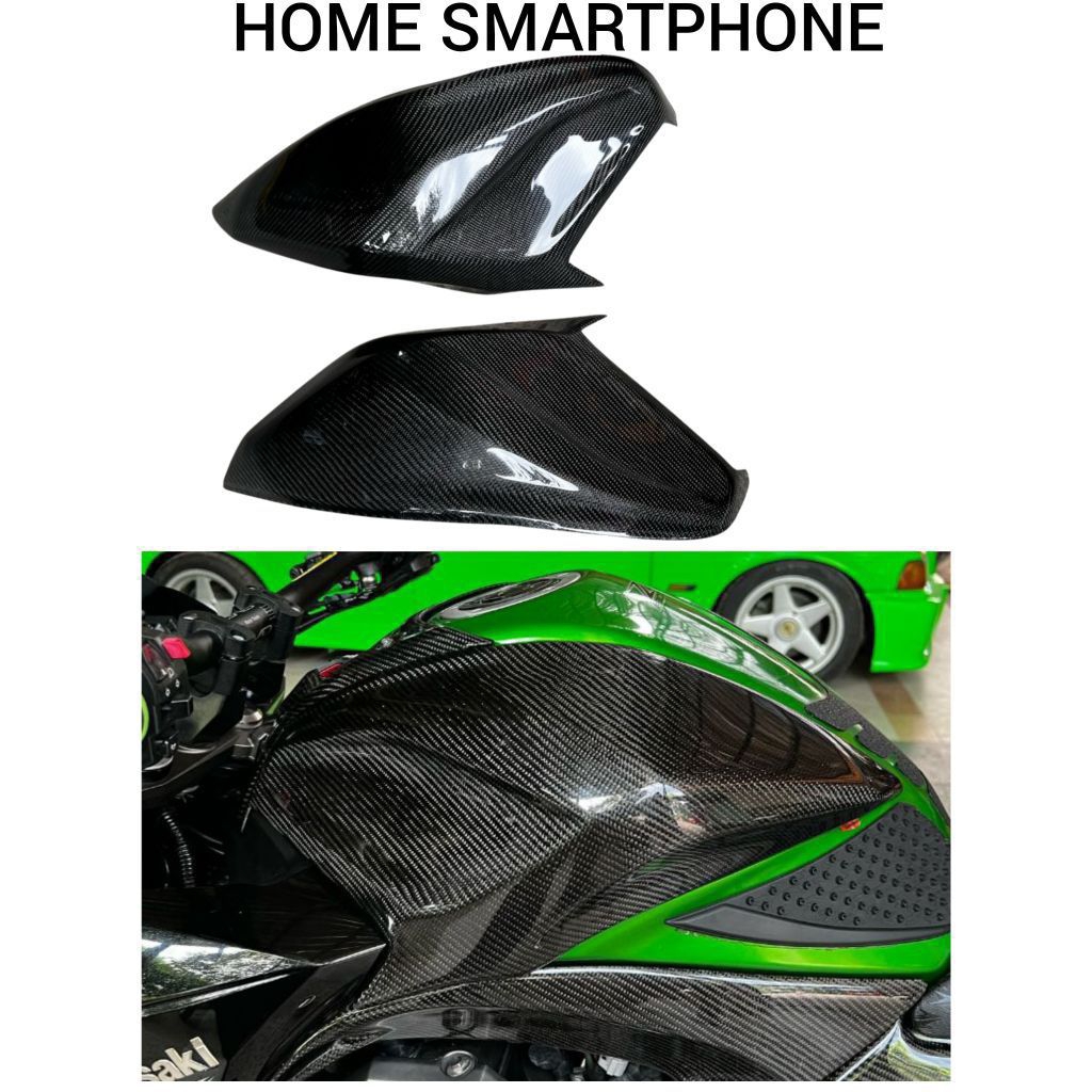 Cover tangki Kawasaki z800 Carbon Kevlar