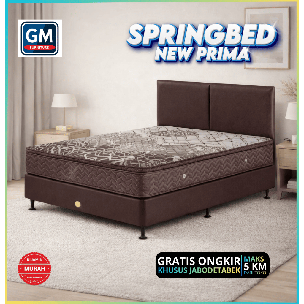 Springbed Guhdo New Prima / Set Kasur New Prima - Guhdo Springbed