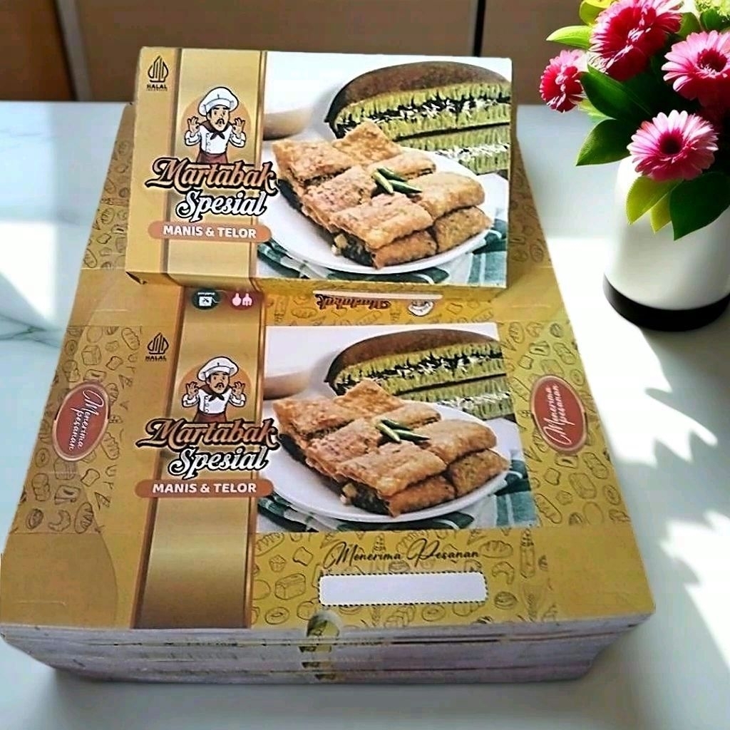 Dus Martabak manis 100pcs / dus martabak telor / dus martabak spesial manis dan telor