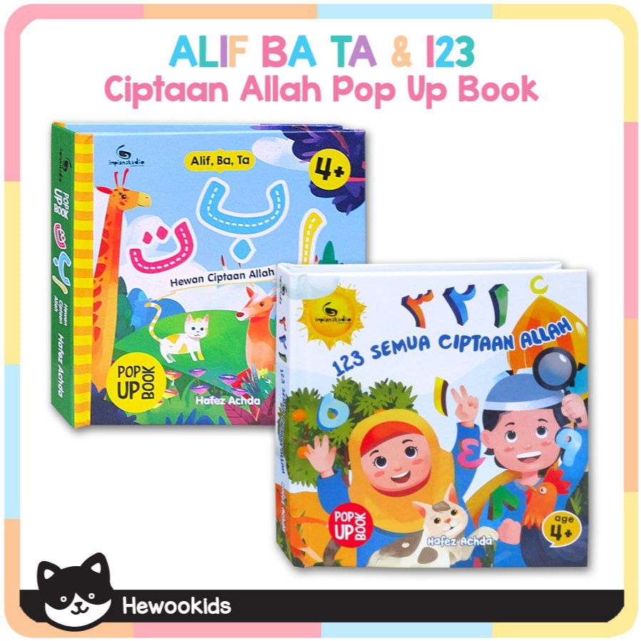 Alif Ba Ta Hewan Ciptaan / 123 Semua Ciptaan Allah Allah Pop Up Book