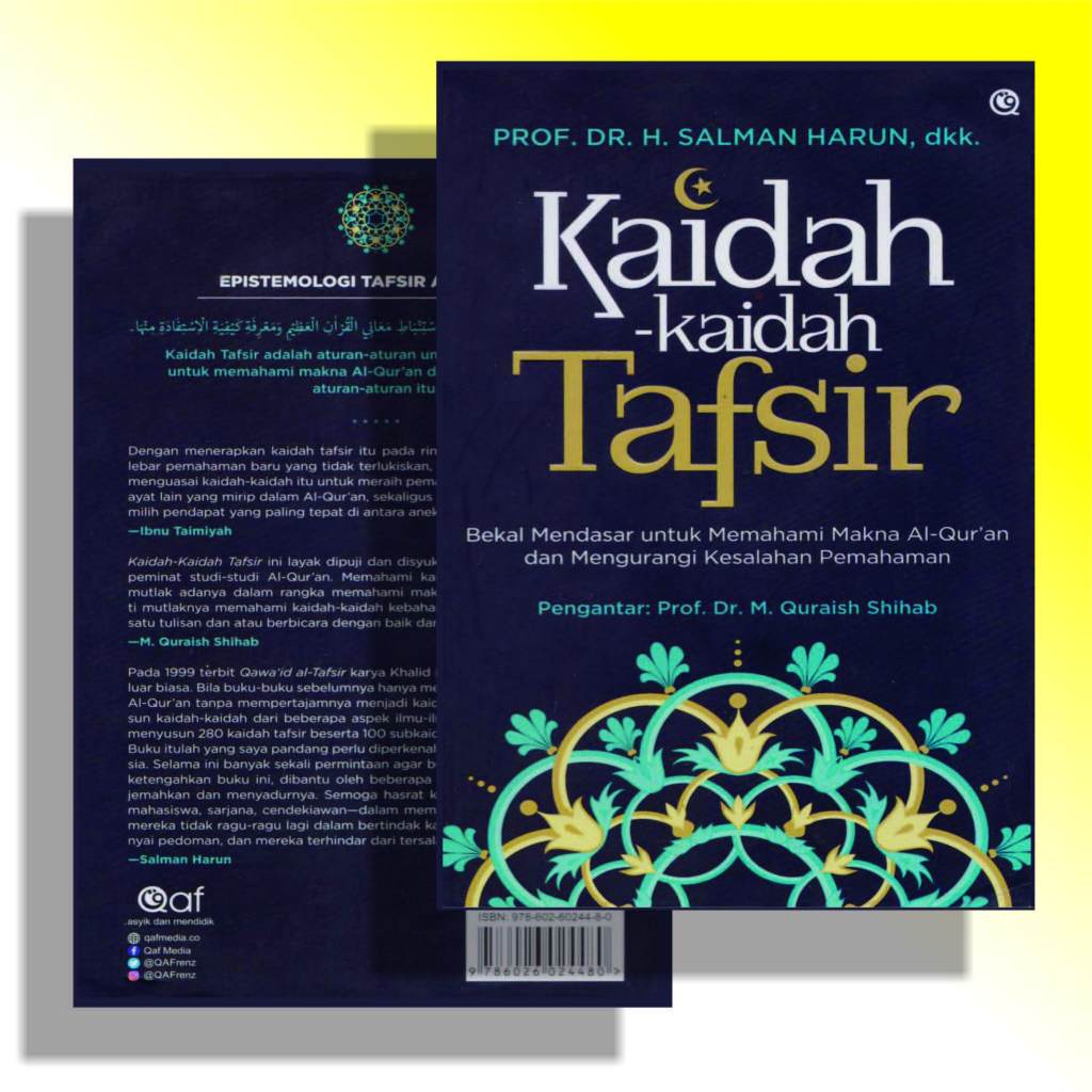Buku Kaidah-Kaidah Tafsir - Salman Harun - HardCover