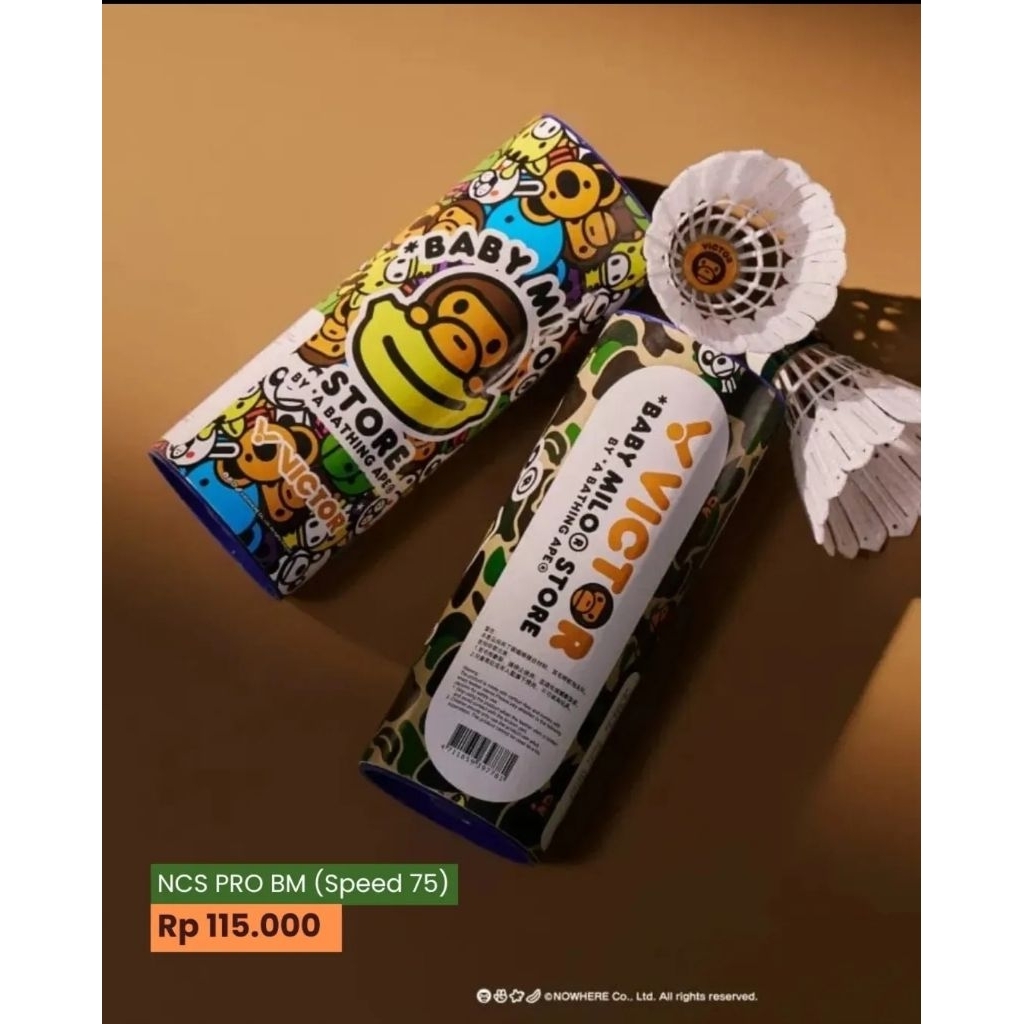 Shuttlecock Victor NCS PRO Baby Milo (Speed 74)