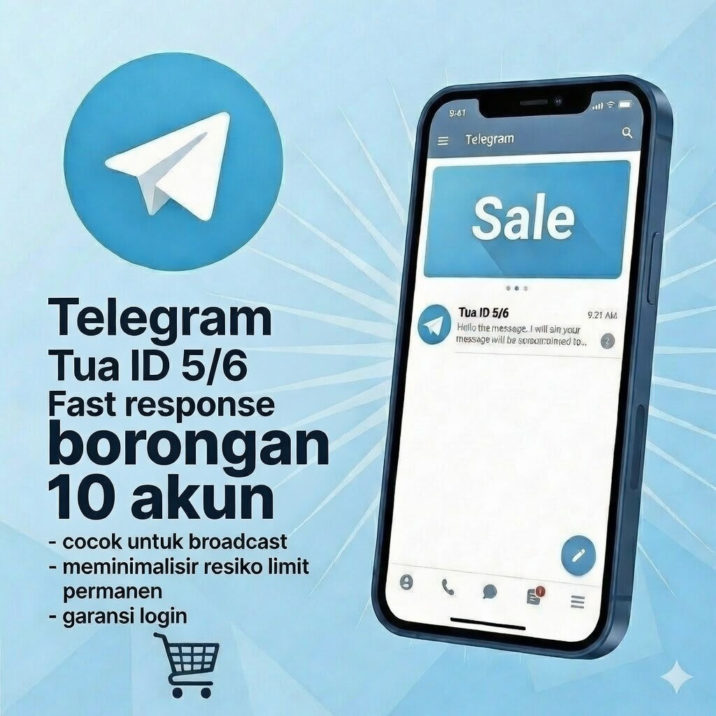 [ FAST RESPON ] 10 Akun Telegram Tua – Aman Spam | tahun lama | Siap Pakai | Non-Flood | High Trust