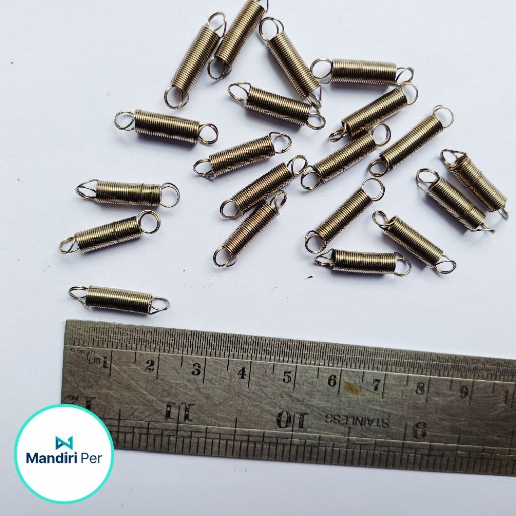 Per Spring Tarik Elastis Stainless Panjang Total 21mm