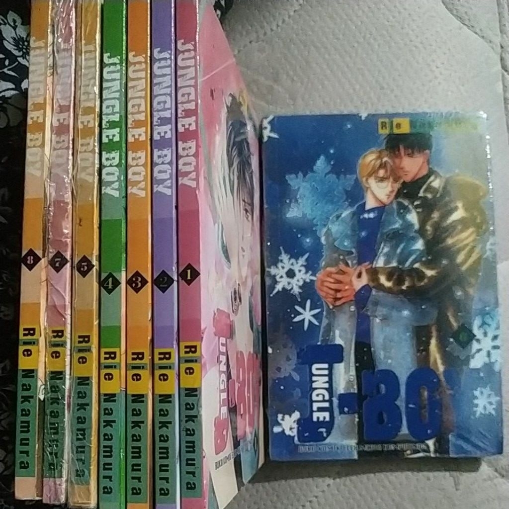komik jadul set jungle boy (rie nakamura)
