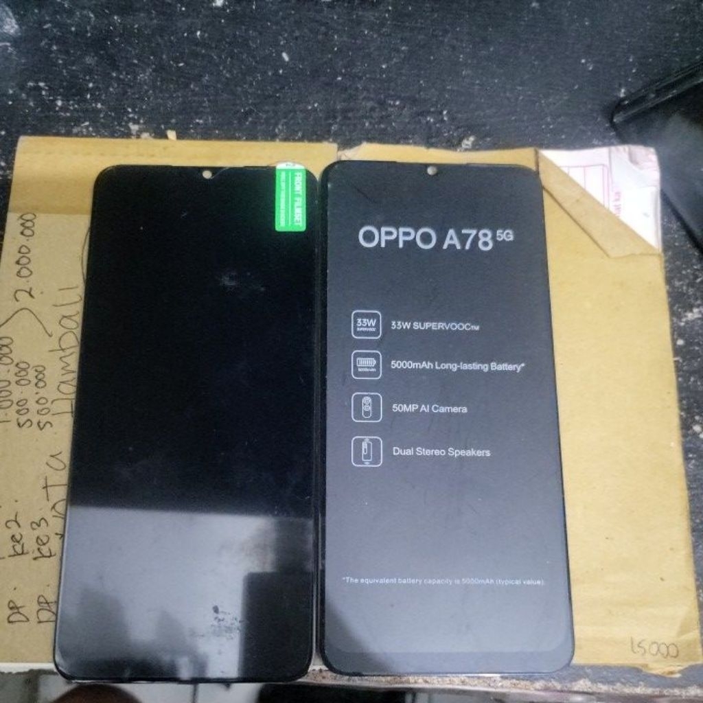 LCD OPPO FULLSET TOUCHSREEN OPPO A78 A57  A57s A77 A77s A17 A17k  A3x Originall
