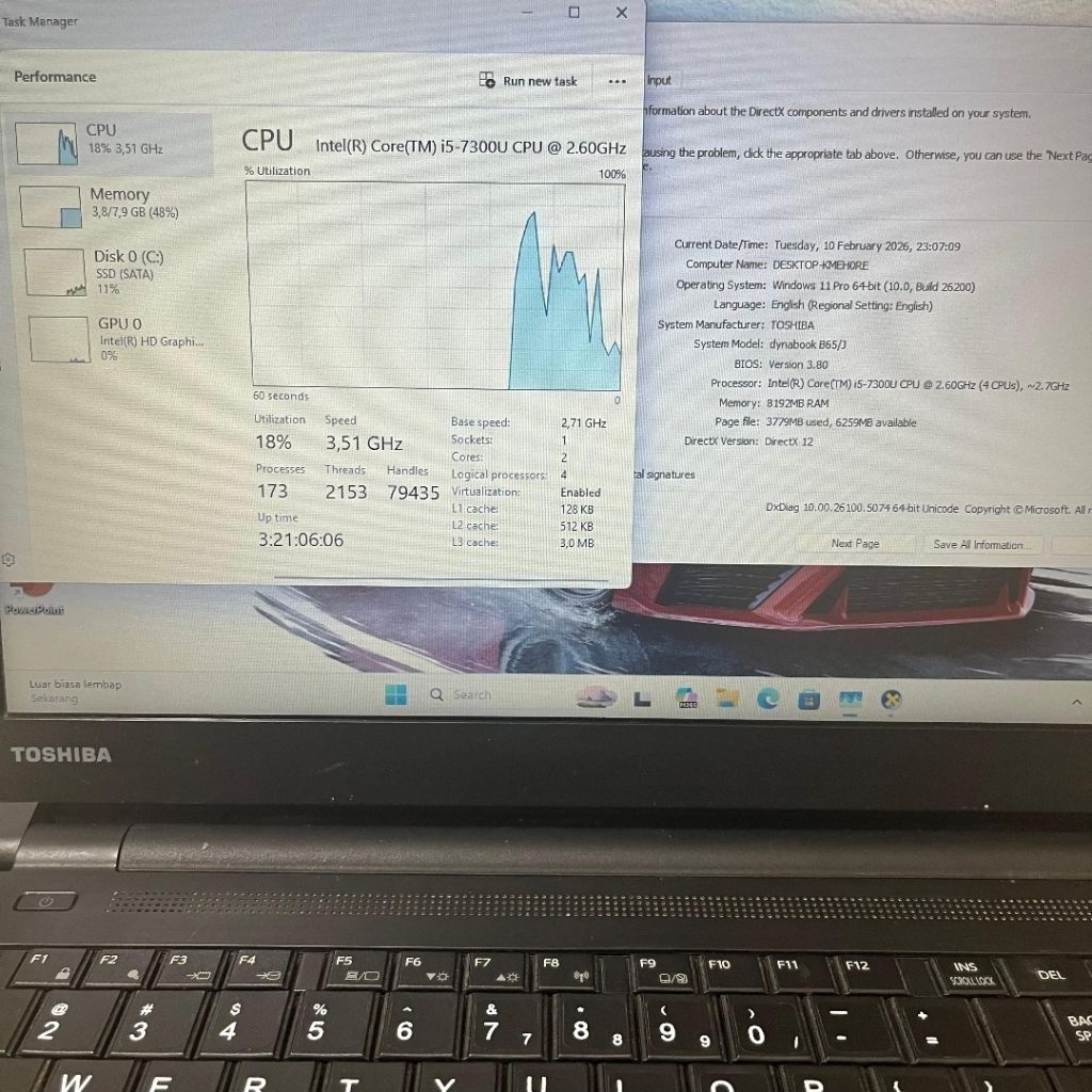 Toshiba Dynabook B65/J