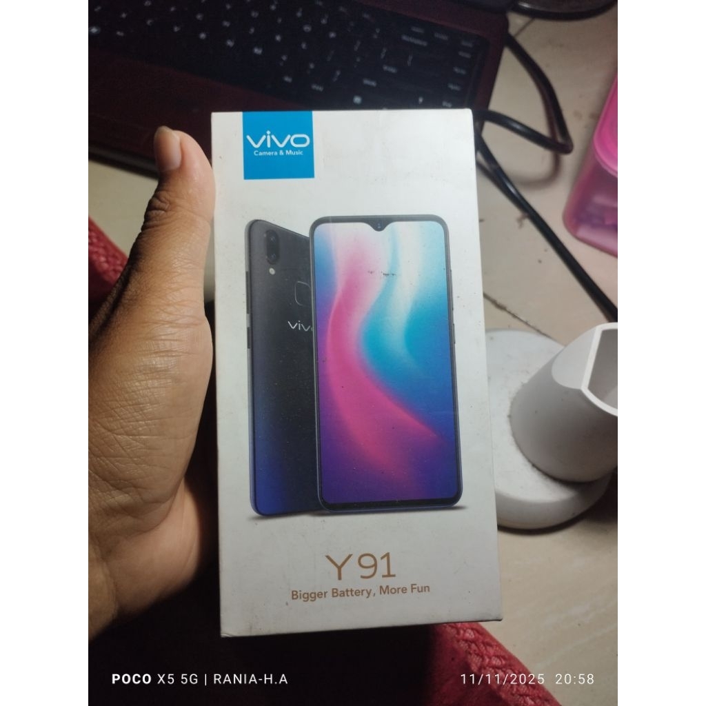 mesin vivo y91 nyala minus ( mesin + dus)