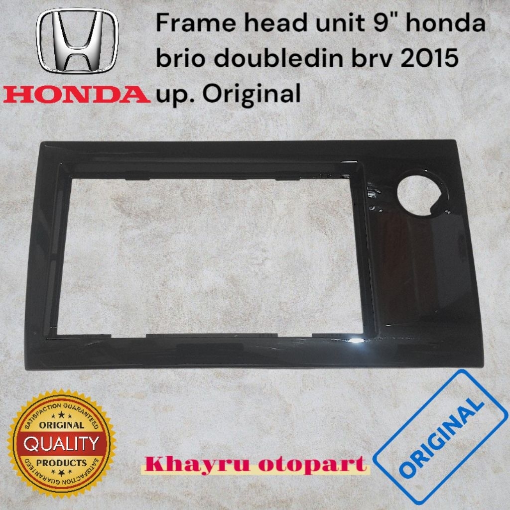Frame head unit 9" honda brio mobilio  brv 2015 up. Original
